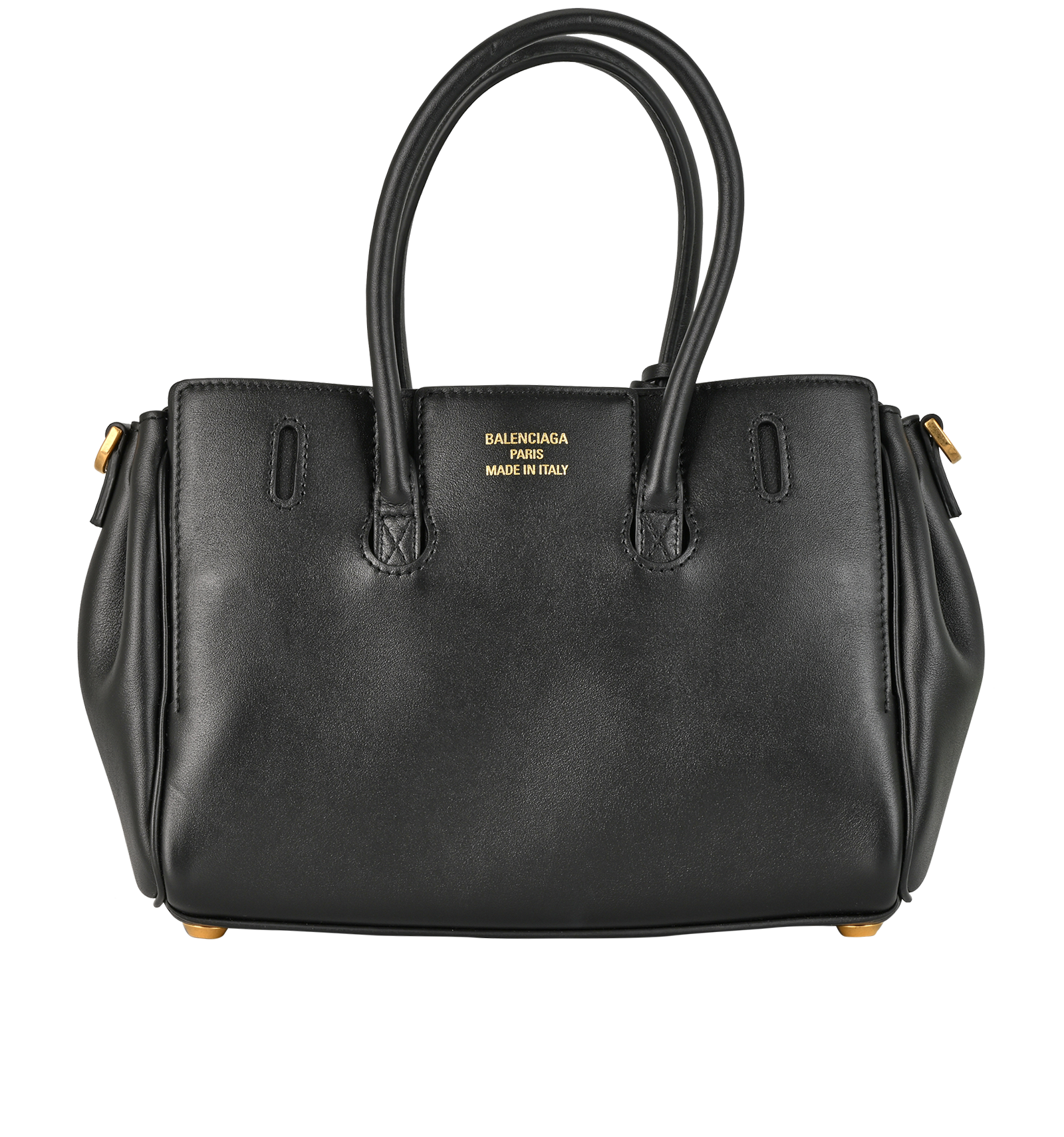 Balenciaga Bel Air Mini Carry All, &pound;1,800, Handbags, Black, Leather, Back view